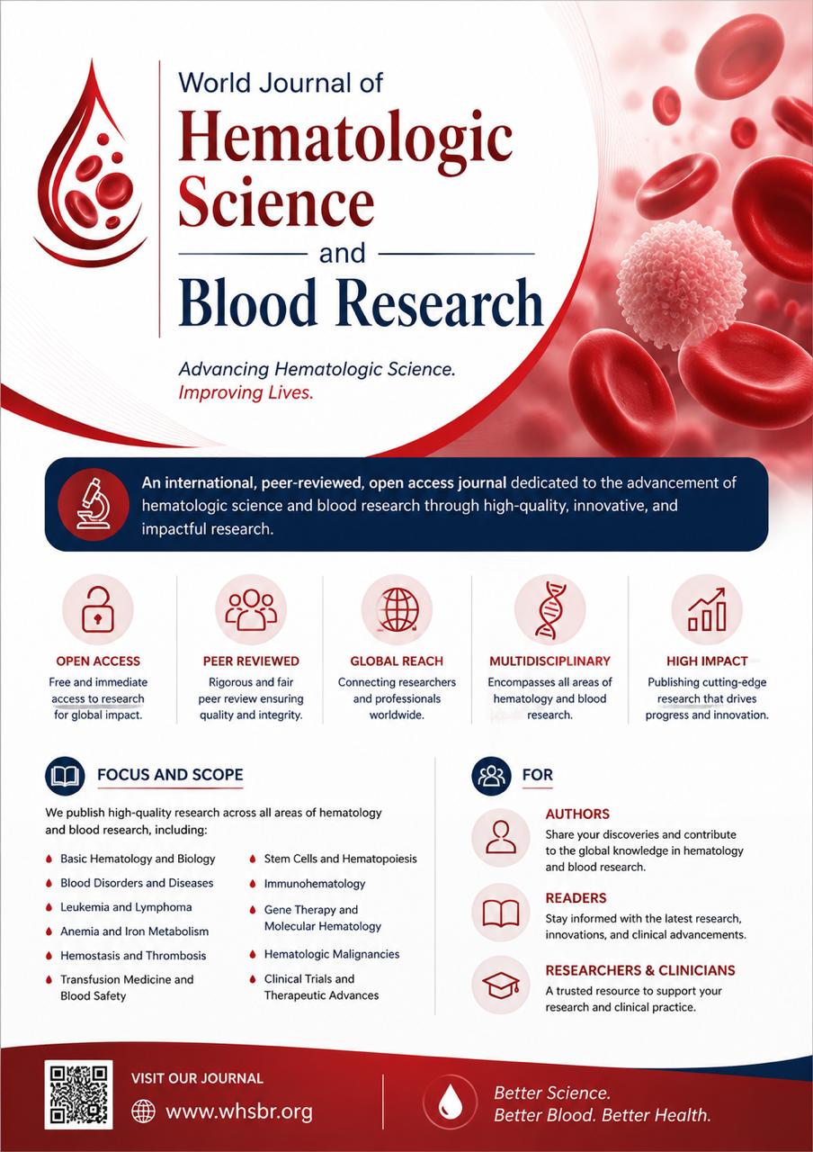 World Journal of Hematologic Science and Blood Research